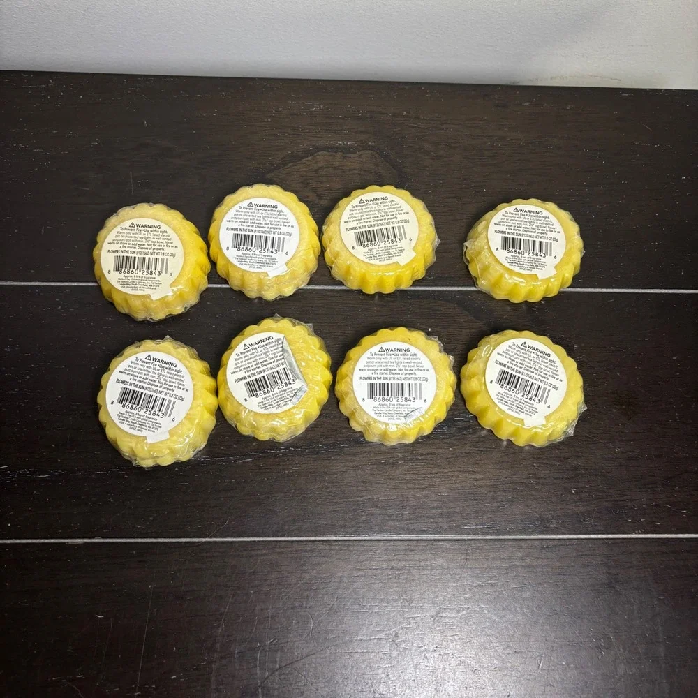 Yankee Candle | Lot of 8 | Flowers In The Sun | Wax Melts Tarts